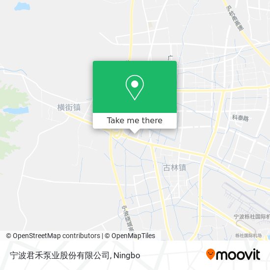 宁波君禾泵业股份有限公司 map