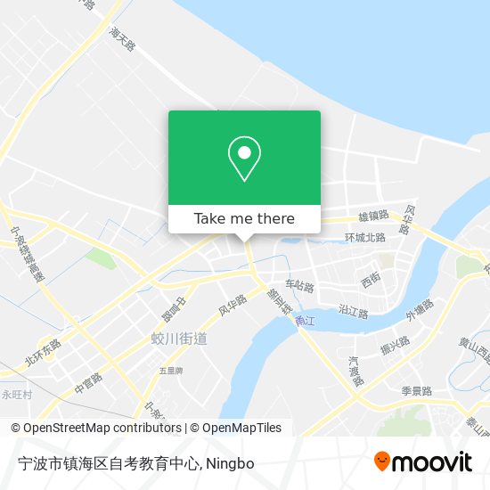 宁波市镇海区自考教育中心 map