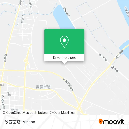 陕西面店 map