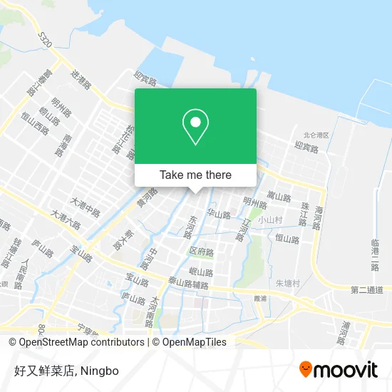 好又鲜菜店 map