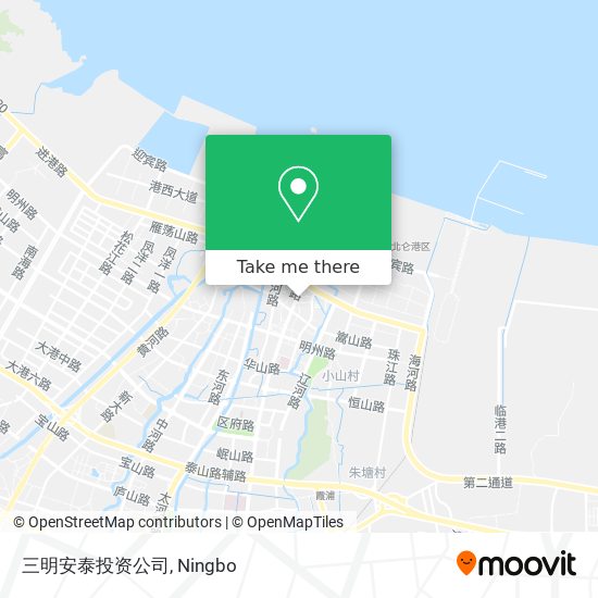 三明安泰投资公司 map