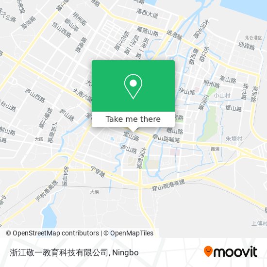 浙江敬一教育科技有限公司 map
