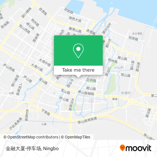 金融大厦-停车场 map