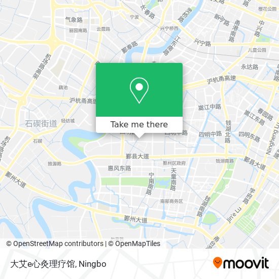 大艾e心灸理疗馆 map