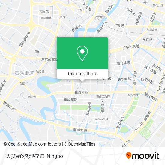 大艾e心灸理疗馆 map