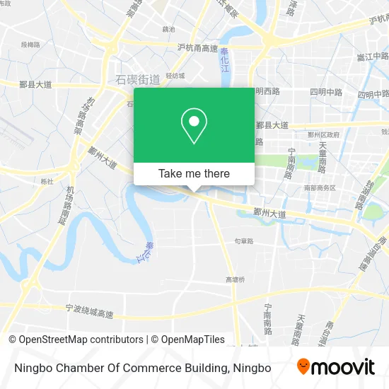 Ningbo Chamber Of Commerce Building map