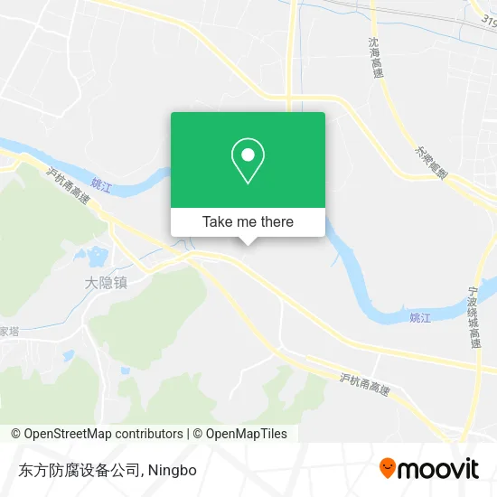 东方防腐设备公司 map