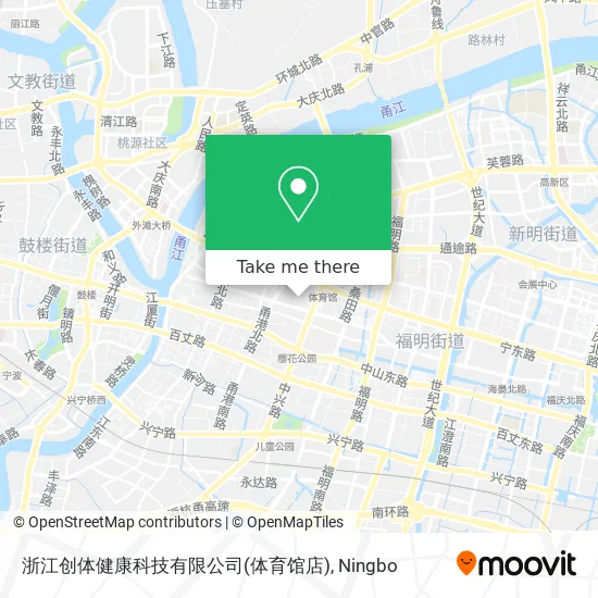 浙江创体健康科技有限公司(体育馆店) map