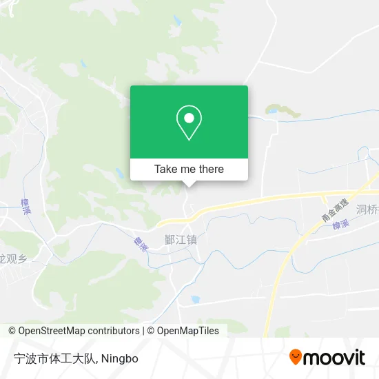 宁波市体工大队 map