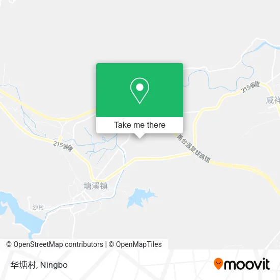 华塘村 map