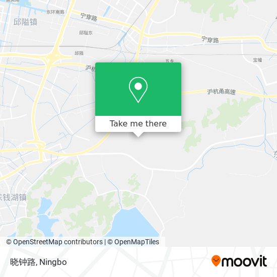 晓钟路 map