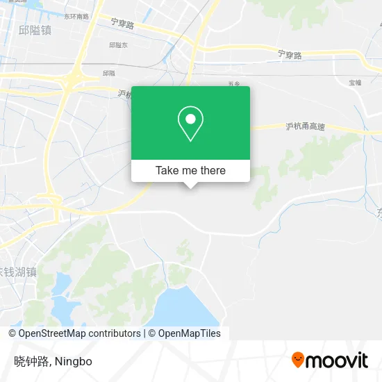 晓钟路 map