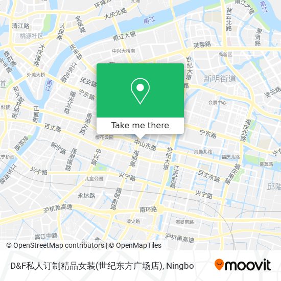 D&F私人订制精品女装(世纪东方广场店) map