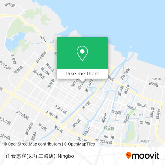 甬食惠客(凤洋二路店) map