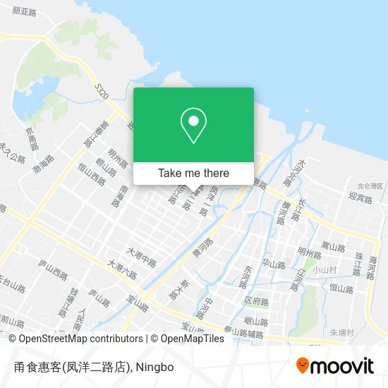 甬食惠客(凤洋二路店) map