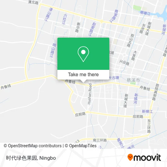 时代绿色果园 map
