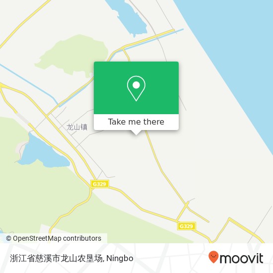浙江省慈溪市龙山农垦场 map