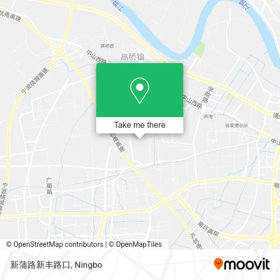 新蒲路新丰路口 map