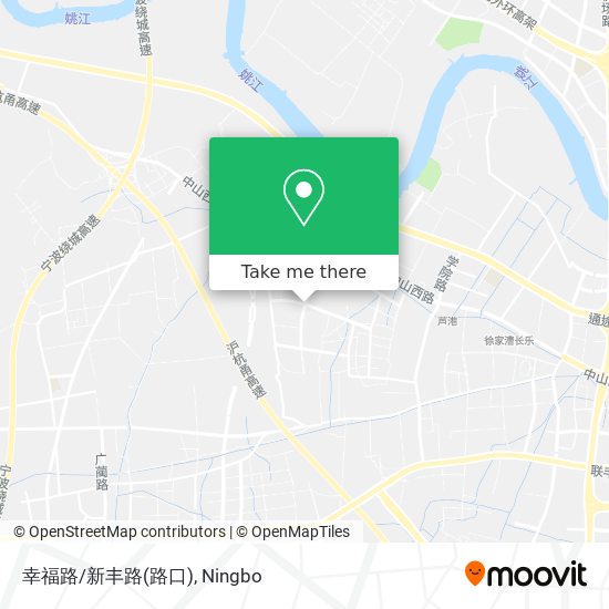 幸福路/新丰路(路口) map