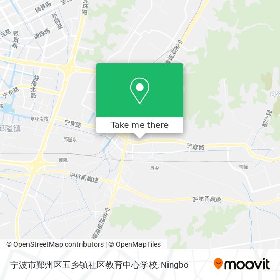 宁波市鄞州区五乡镇社区教育中心学校 map