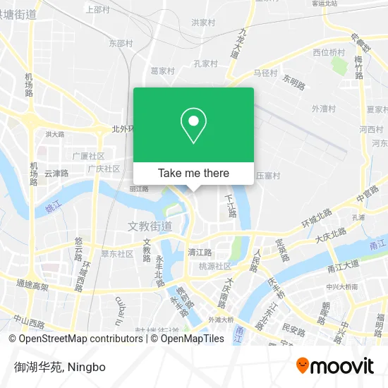 御湖华苑 map