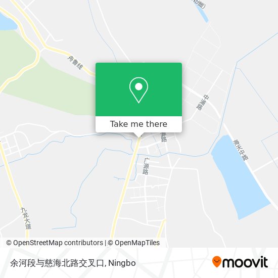 余河段与慈海北路交叉口 map
