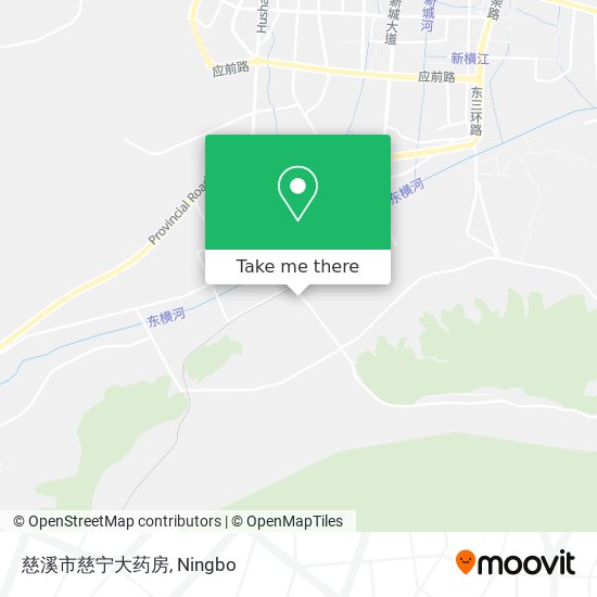 慈溪市慈宁大药房 map