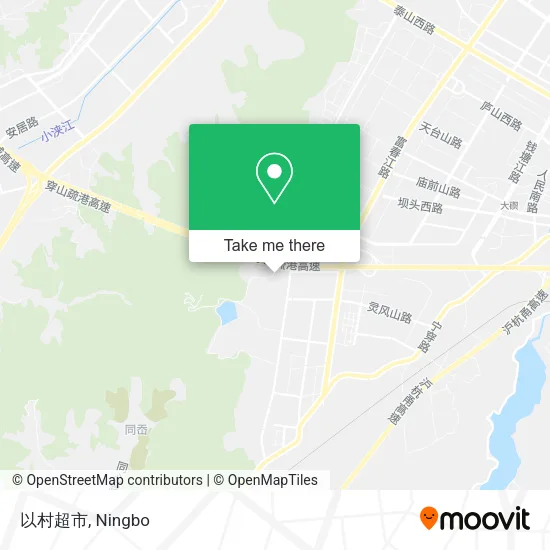 以村超市 map