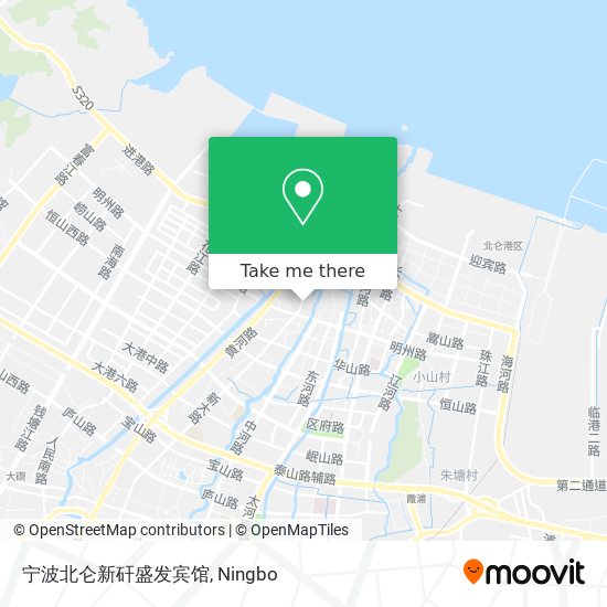宁波北仑新矸盛发宾馆 map