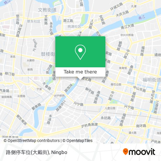 路侧停车位(大戴街) map