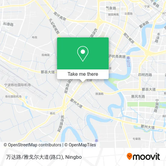 万达路/雅戈尔大道(路口) map