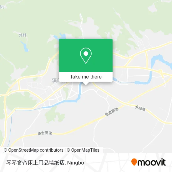 琴琴窗帘床上用品墙纸店 map
