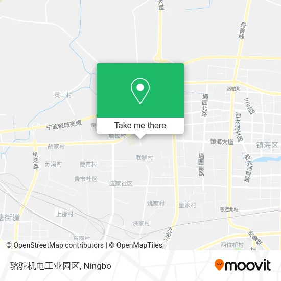 骆驼机电工业园区 map