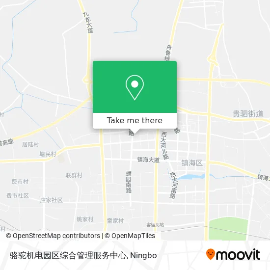 骆驼机电园区综合管理服务中心 map