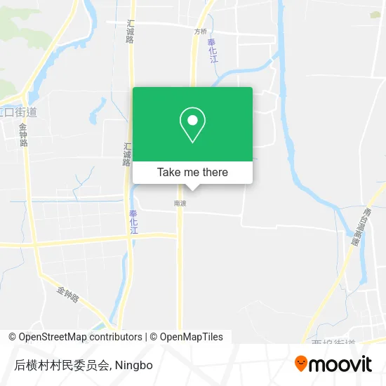 后横村村民委员会 map