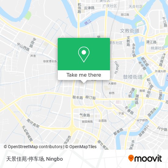 天景佳苑-停车场 map