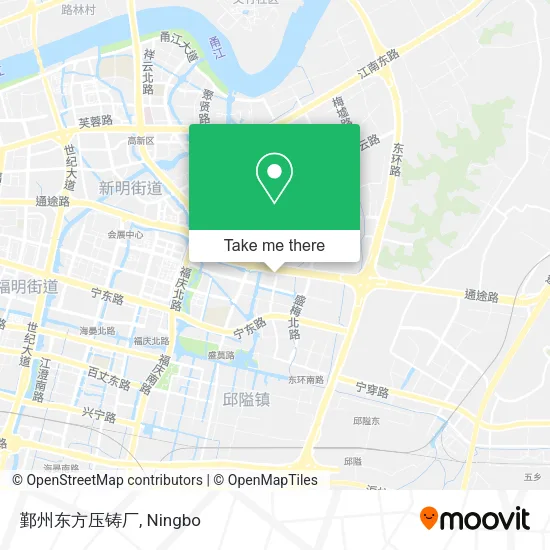 鄞州东方压铸厂 map