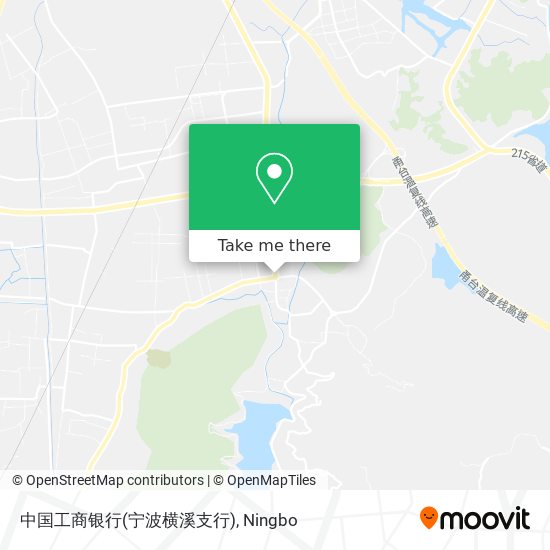 中国工商银行(宁波横溪支行) map