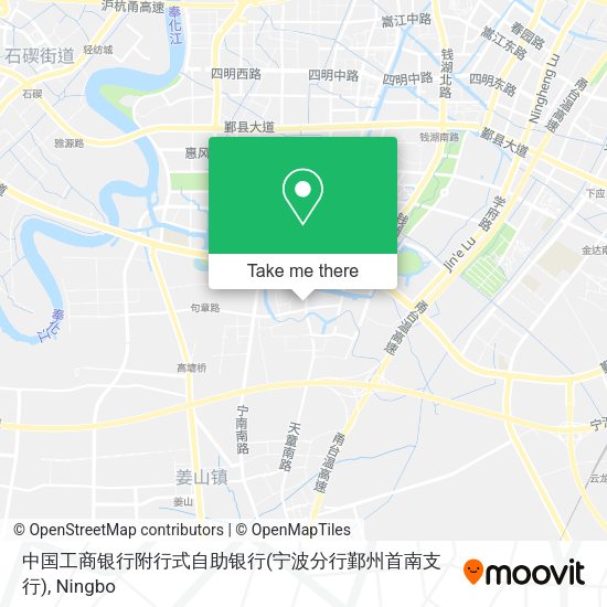 中国工商银行附行式自助银行(宁波分行鄞州首南支行) map