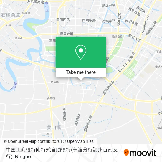 中国工商银行附行式自助银行(宁波分行鄞州首南支行) map