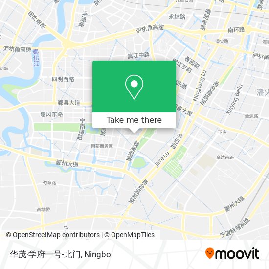 华茂·学府一号-北门 map