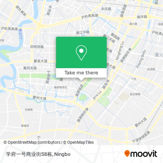 学府一号商业街S8栋 map
