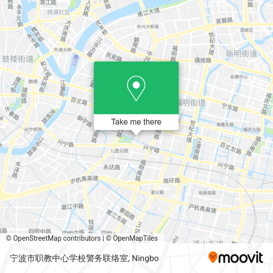 宁波市职教中心学校警务联络室 map