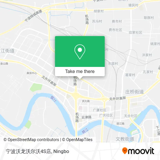 宁波沃龙沃尔沃4S店 map
