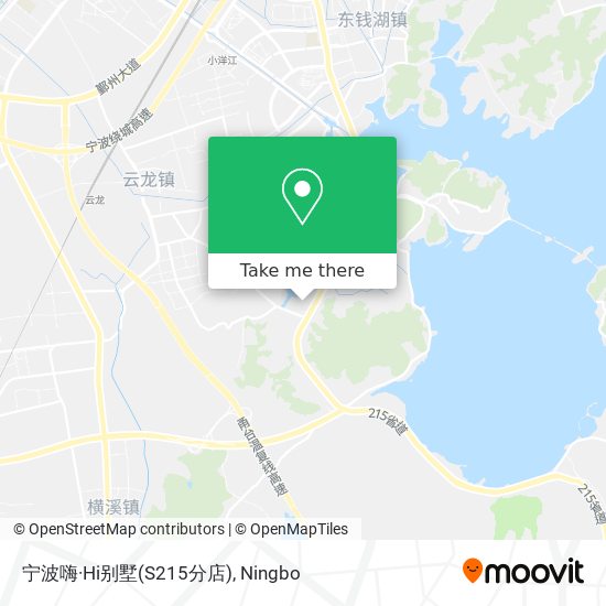 宁波嗨·Hi别墅(S215分店) map
