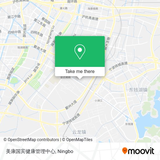 美康国宾健康管理中心 map