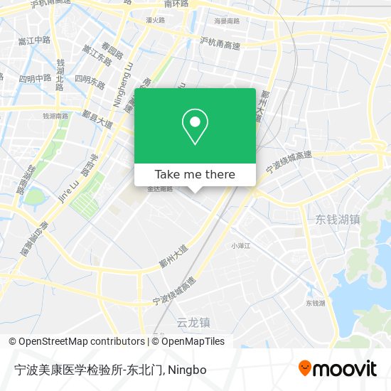 宁波美康医学检验所-东北门 map
