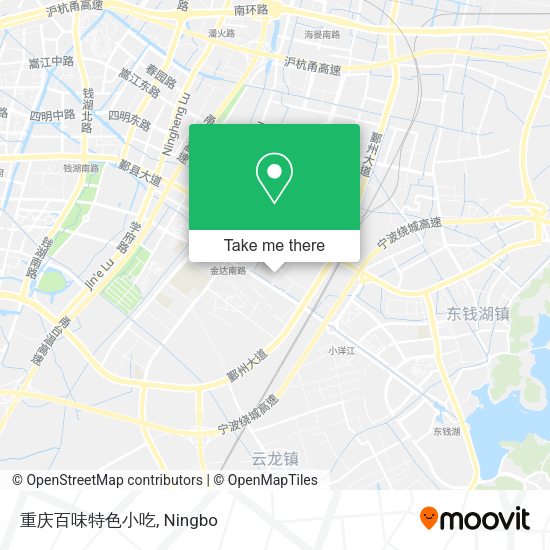 重庆百味特色小吃 map