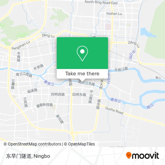 东旱门隧道 map