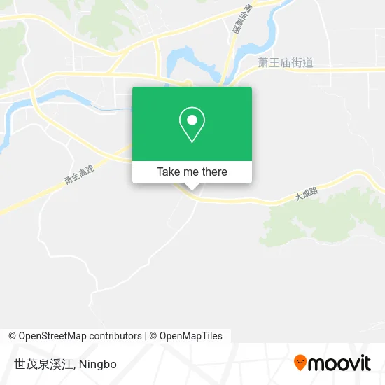 世茂泉溪江 map